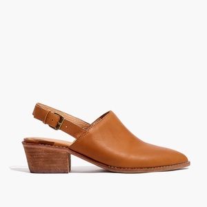 Madewell The Jill Slingback Mule brown/tan size 9.5